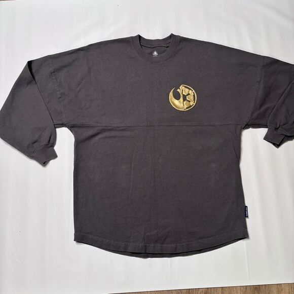 DISNEY PARKS STAR WARS Galaxy's Edge Spirit Jersey Grey XS - Picture 1 of 7